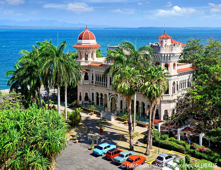 Palacio de Valle in Cienfuegos, Kuba