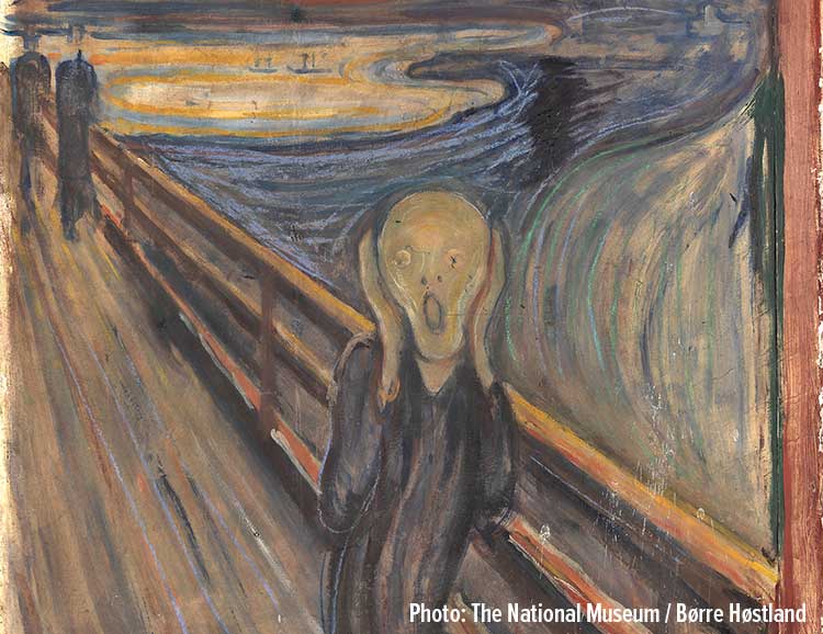 Evard Munch: Der Schrei