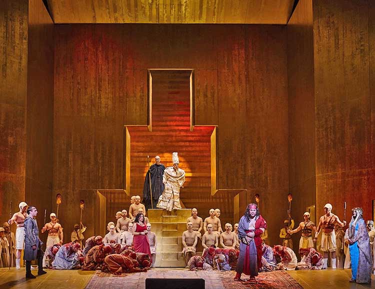 Szene aus Aida
