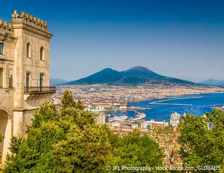 Blick über Neapel 