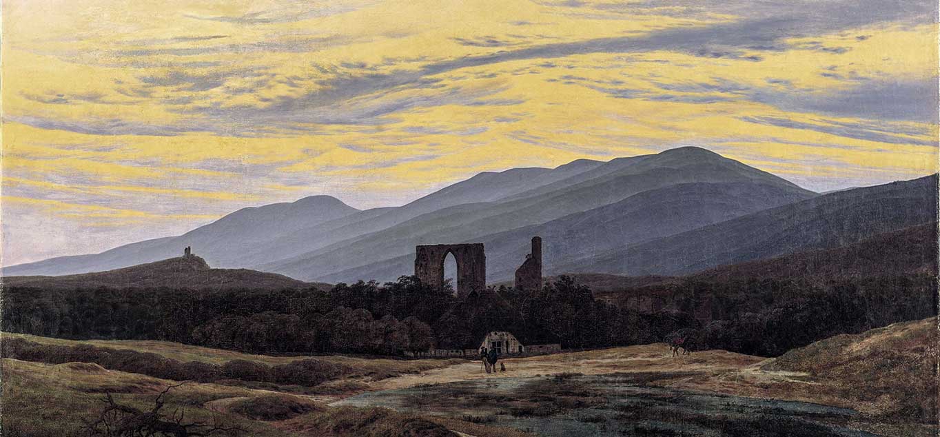 Caspar David Friedrich: Ruine Eldena im Riesengebirge
