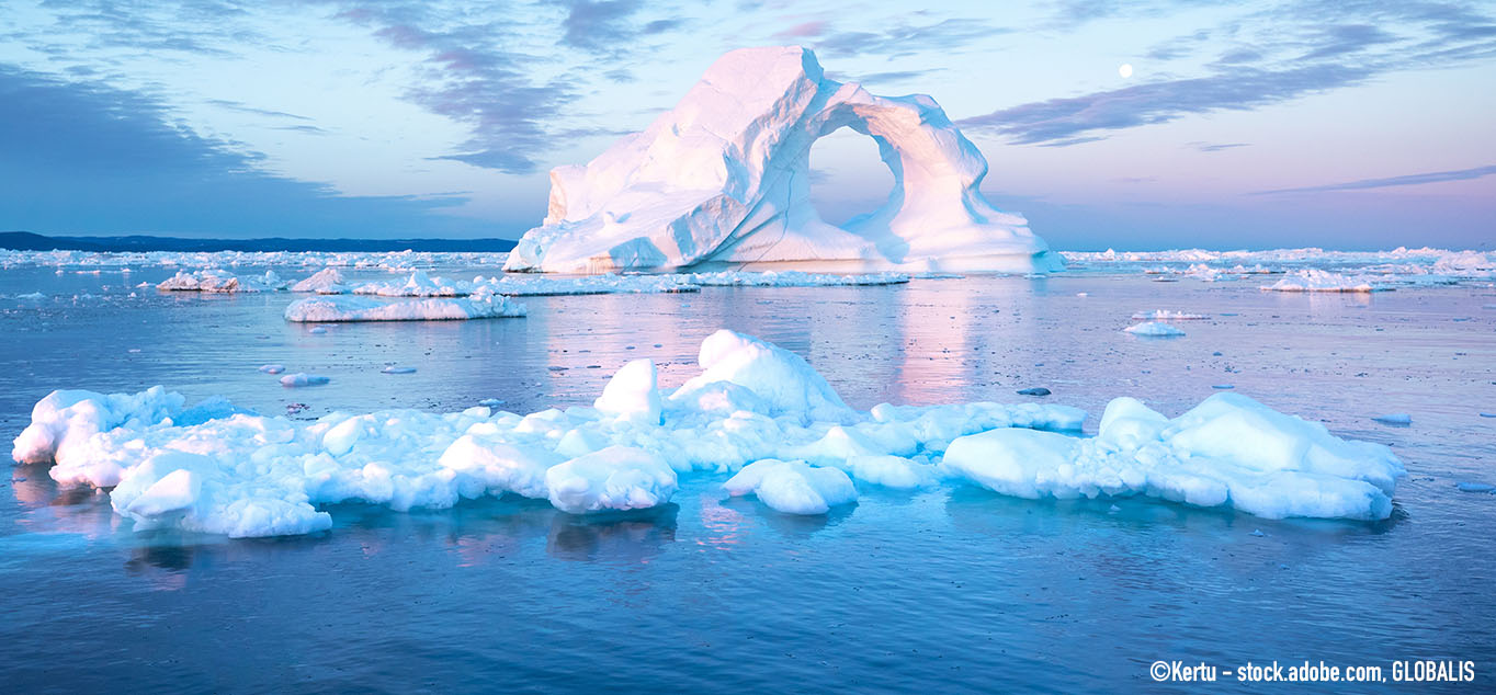 Beeindruckende Eisskulpturen in der Disko Bay