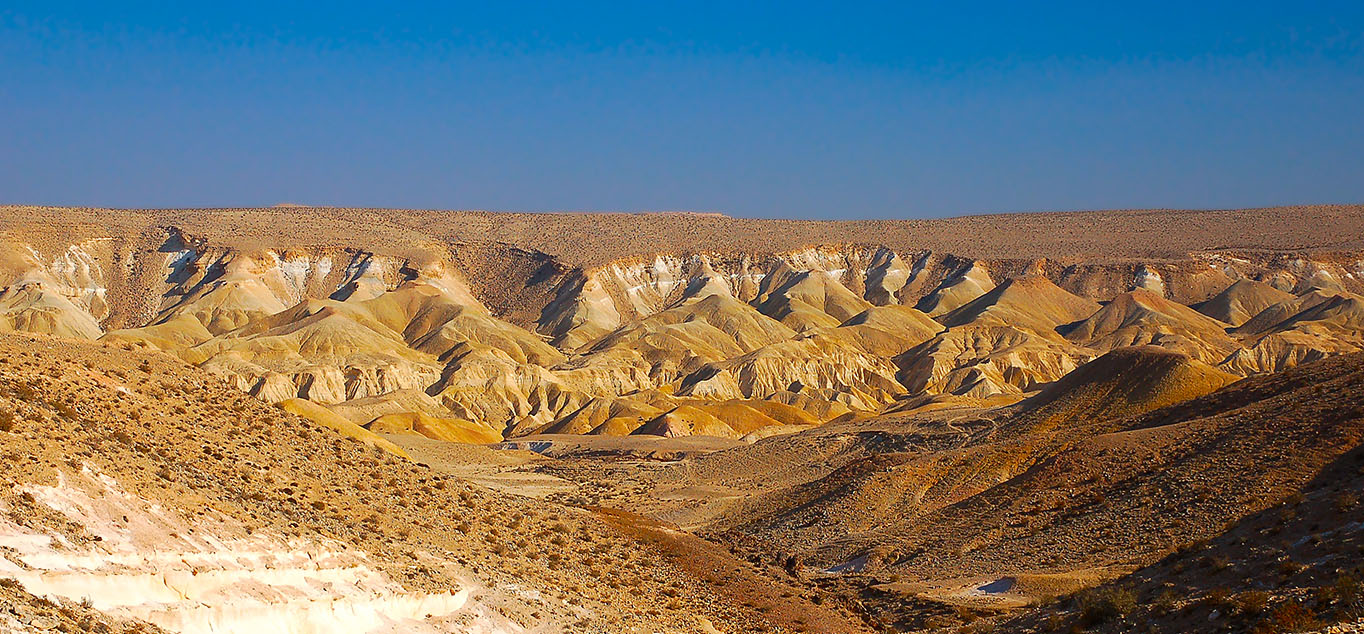 Faszinierende Landschaftspanoramen in der Negev-Wste