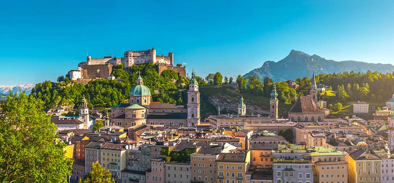 Blick �ber Salzburg